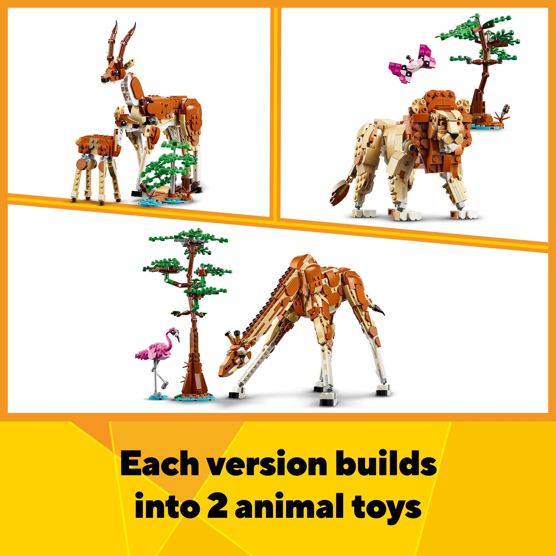 Lego Creator 31150 Wild Safari Animals