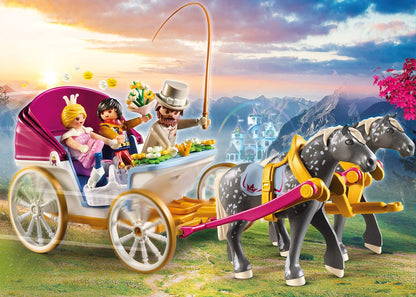 Playmobil 70449 Princess Castle Horse-Drawn Carriage