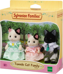Sylvanian Families Tuxedo Cat Family Set of 3