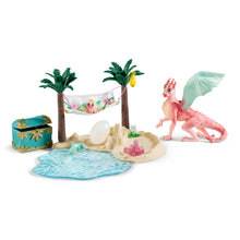 Schleich Dragon Island With Treasure