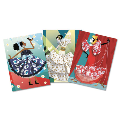 Djeco So Paris Frilly Cards Set (F)