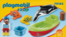 Playmobil 1.2.3 70183 Fisherman with Boat