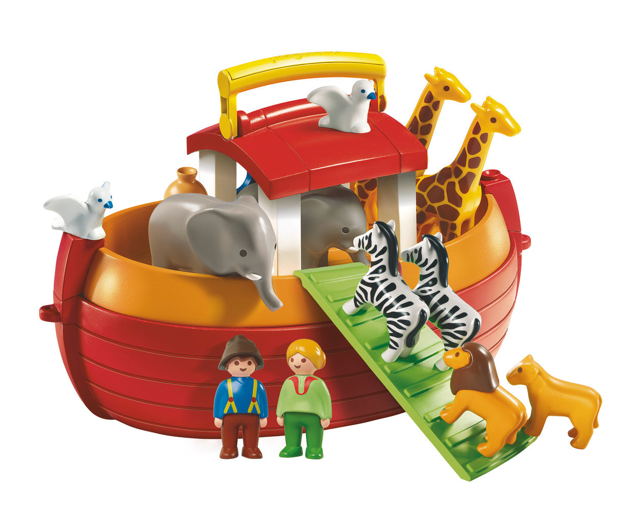 Playmobil 1.2.3 6765 Floating Take Along Noah's Ark