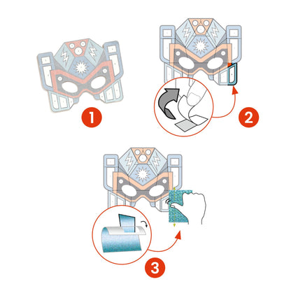 Djeco Super Robots DIY Mask Kit