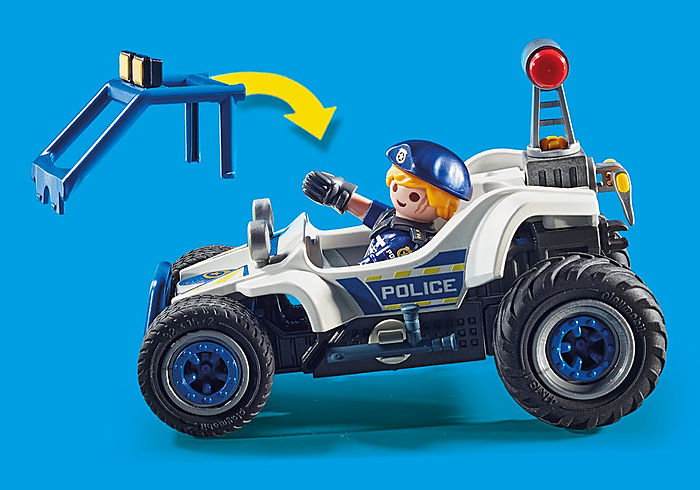 Playmobil 70570 City Action Police Off-Road Car with Jewel Thief