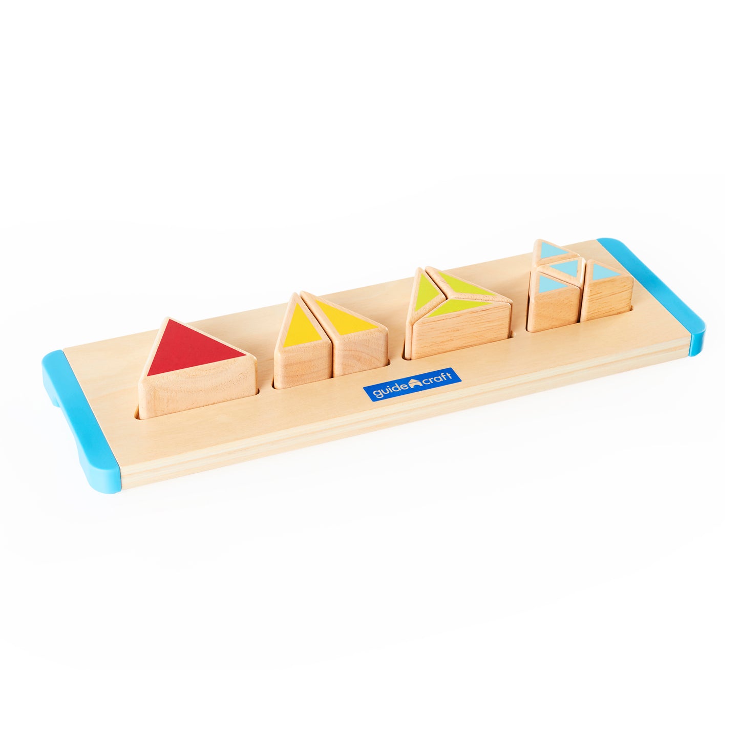 guidecraft Starter Triangle Fractions