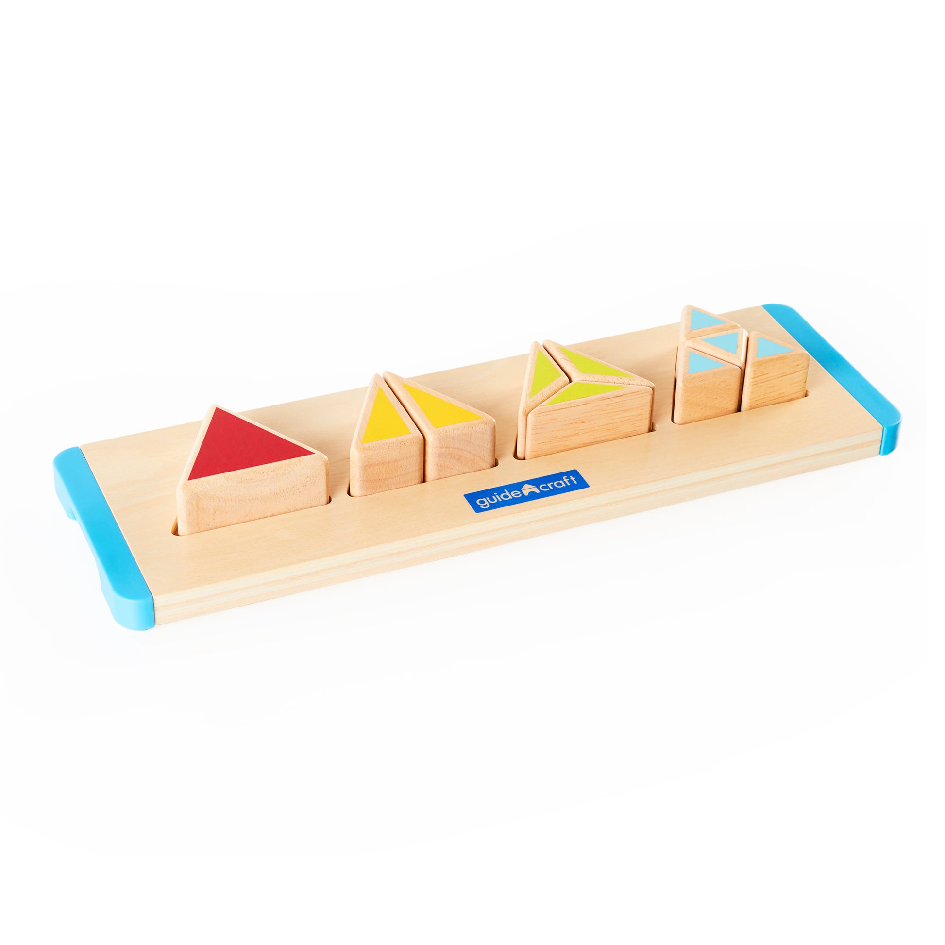 guidecraft Starter Triangle Fractions