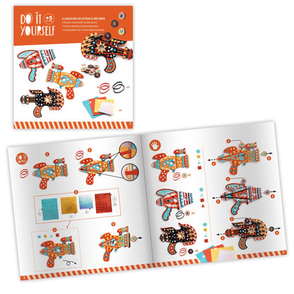 Djeco DIY Kosmic Token Launchers