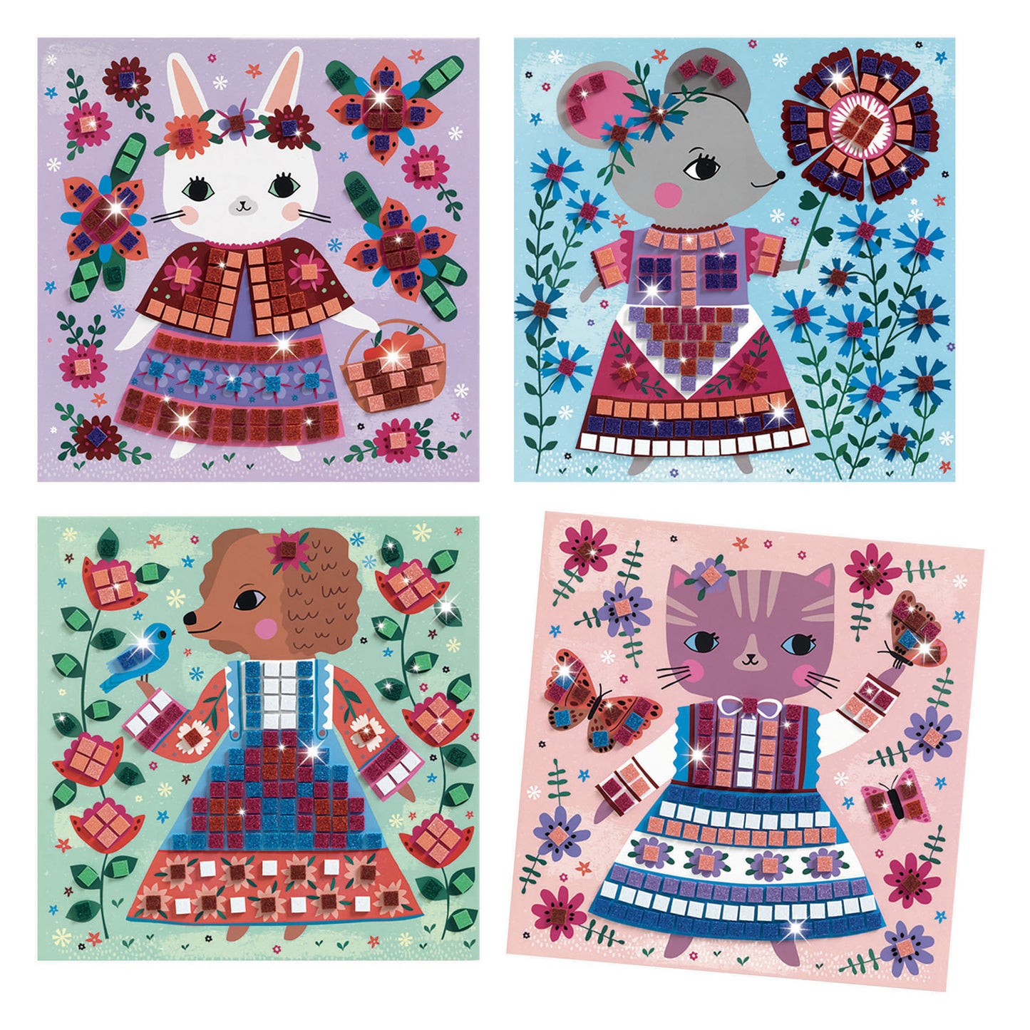 Djeco Collages Lovely Pets