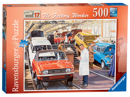 Ravensburger Happy Days at Work No.17 - The Factory Worker 500pc Jigsaw Puzzle