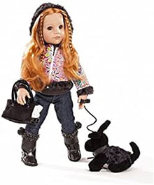 Gotz Dolls Hannah And Her Dog-1659079