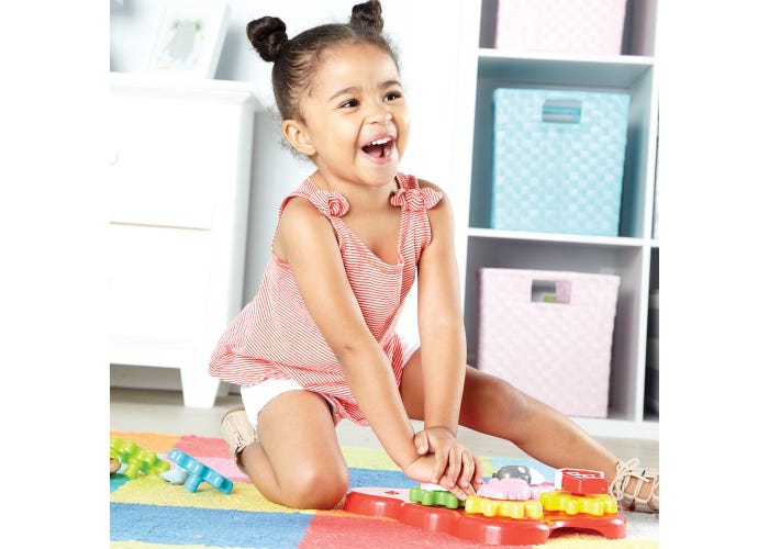 Learning Resources Barnyard Friends Build & Spin