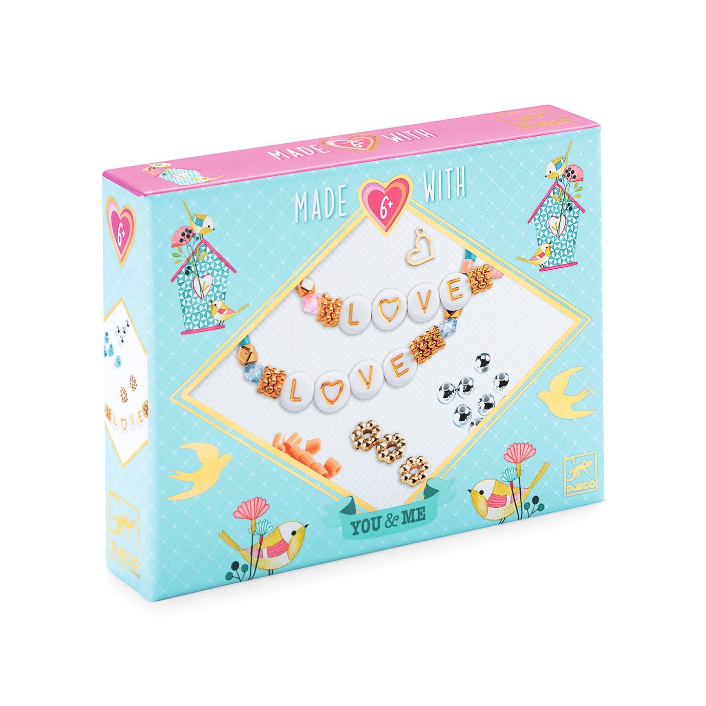 Djeco Love Letter Beads & Jewellery