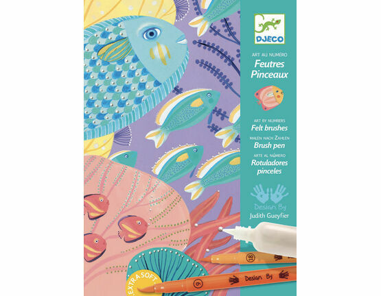 Djeco Art By Numbers Under The Sea (F)