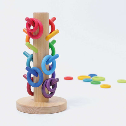 Grimms Sorting Helper Building Rings Rainbow