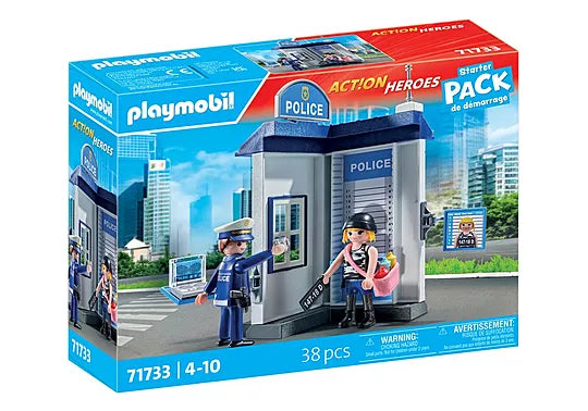 Playmobil 71733 Starter Pack Police Room