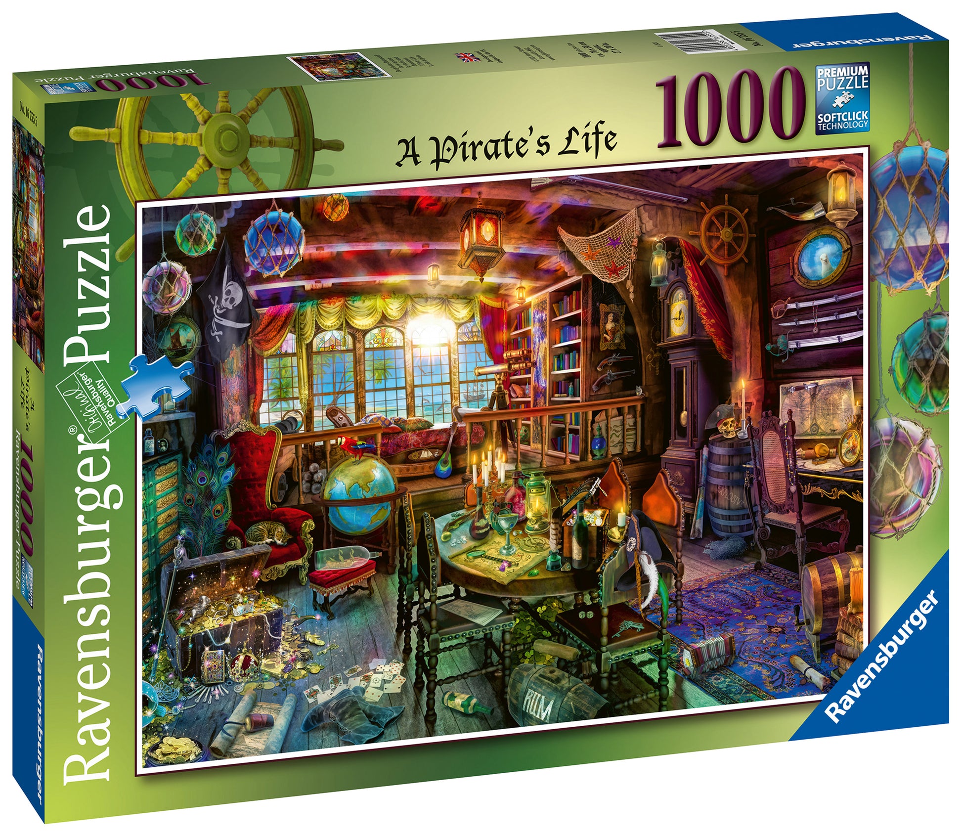 Ravensburger A Pirate's Life, 1000pc Jigsaw Puzzle