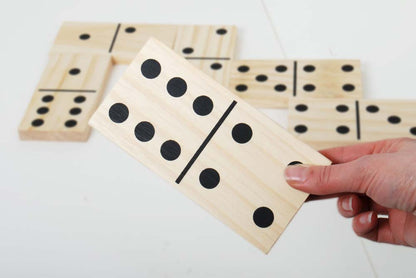TickiT Wooden Dominoes 7.5X15X1.5Cm