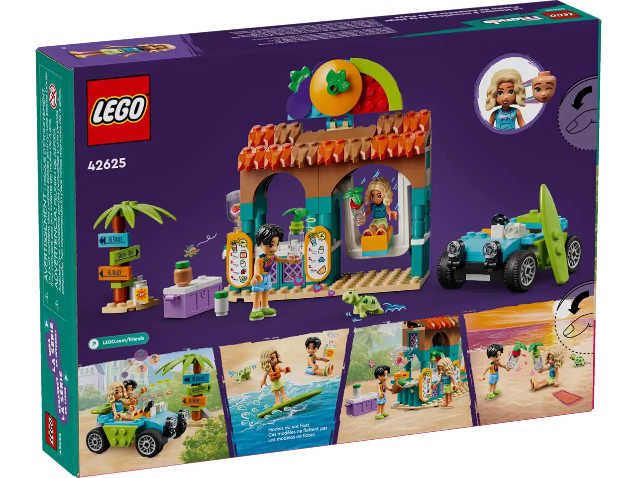 Lego Friends 42625 Beach Smoothie Stand