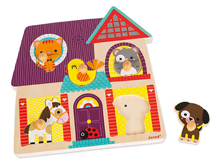 Janod Musical Puzzle - My Little Friends