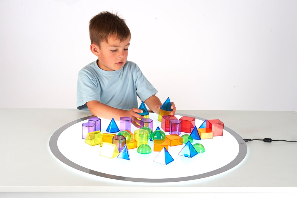 TickiT Translucent Geometric Shapes