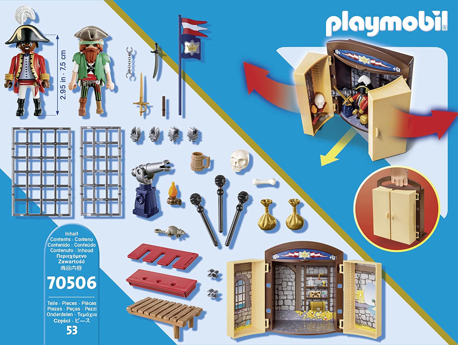 Playmobil 70506 Pirate Adventure Play Box