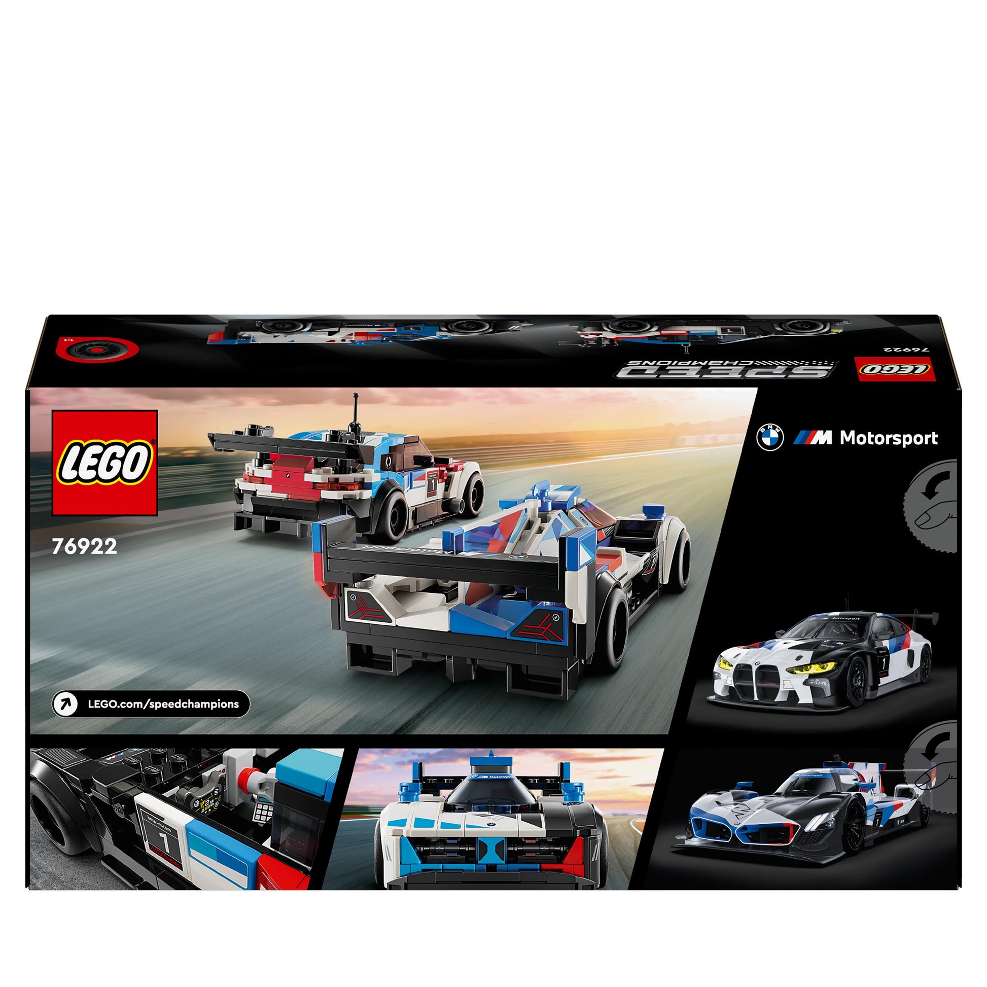 Lego Speed Champions 76922 BMW M$ GT3 Hybrid V8