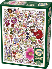 Cobble Hill Puzzles 1000 Pieces Flower Press: Spring