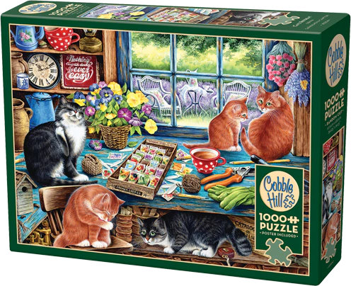 Cobble Hill Puzzles 1000 Pieces Cats Retreat