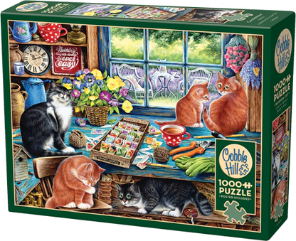 Cobble Hill Puzzles 1000 Pieces Cats Retreat