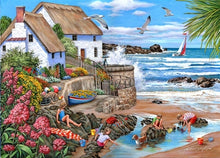The House Of Puzzles Seaspray Cottages 1000 Piece Jigsaw