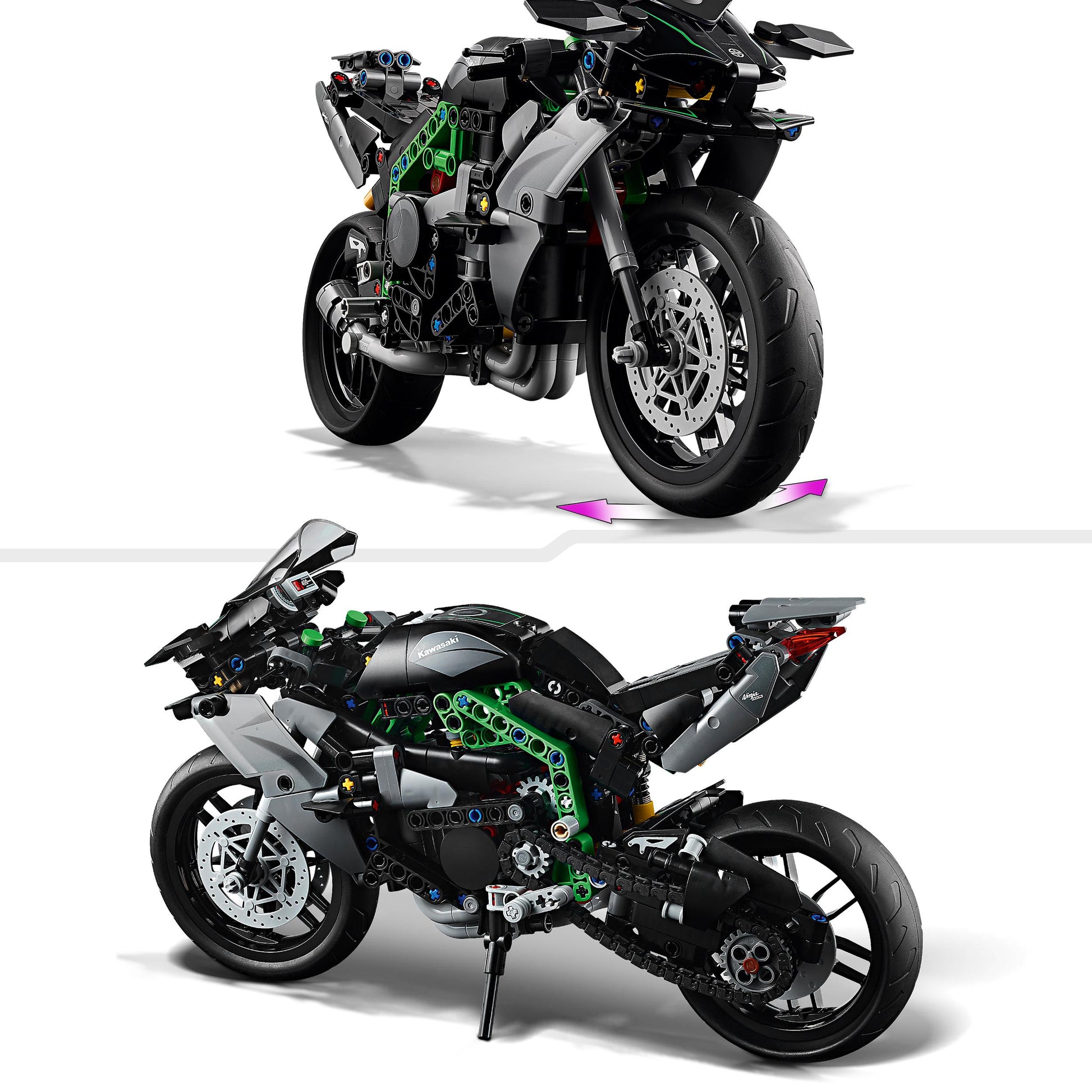 Lego Technic 42170 Kawasaki Ninja H2R Motorcycle