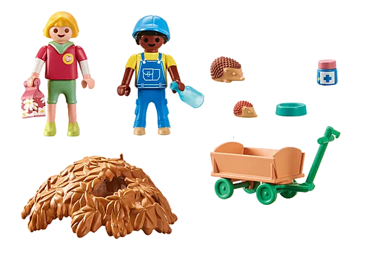 Playmobil 71512 My Life Hedgehog Family