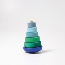 Grimms Blue Wobbly Stacking Tower