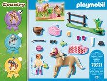 Playmobil 70521 Country Pony Farm Collectible German Riding Pony (D)