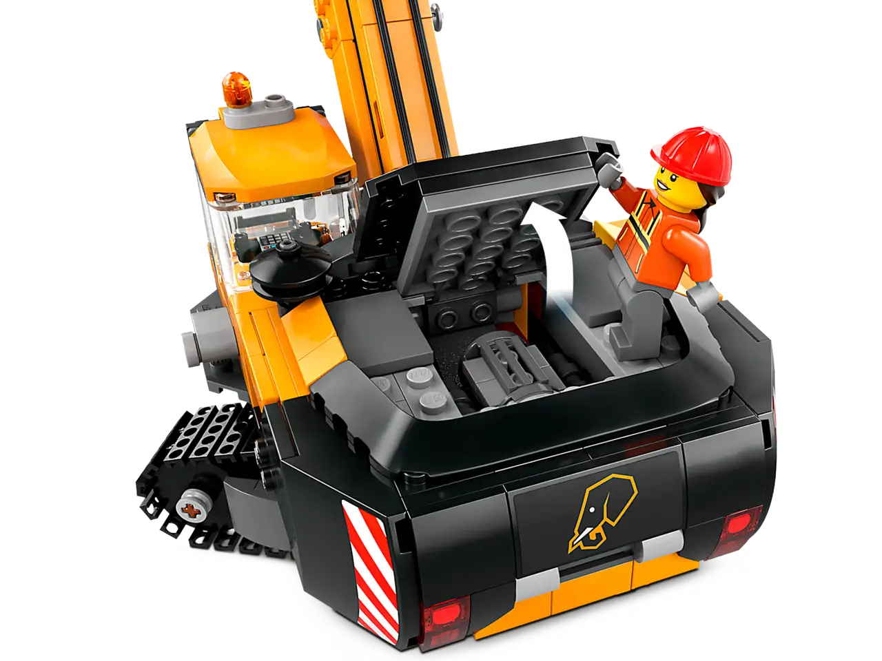 Lego City 60420 Yellow Construction Excavator