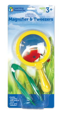 Learning Resources Primary Science® Magnifier & Tweezer Set