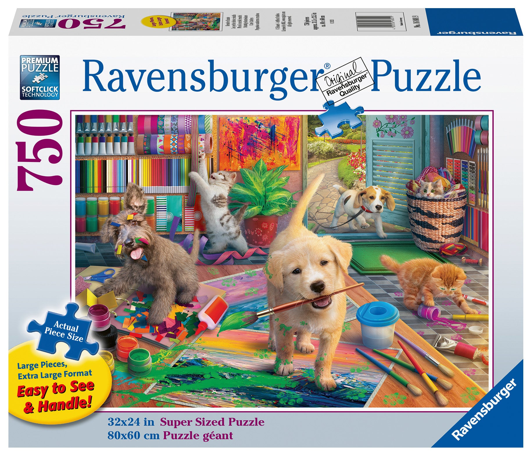 Ravensburger Cute Crafters, Extra Large 750pc