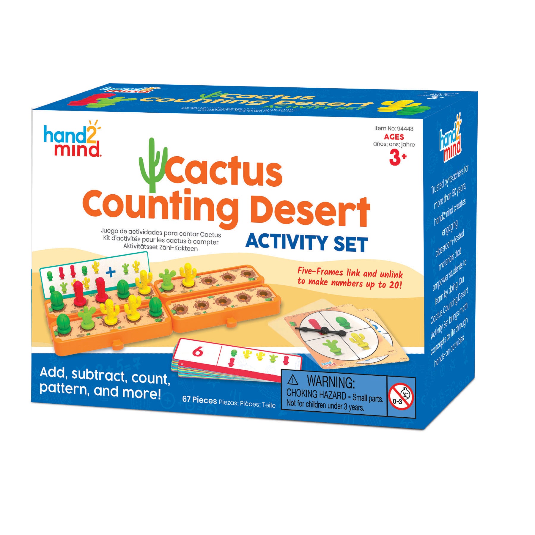 Learning Resources Counting Cactus Desert Activity Set