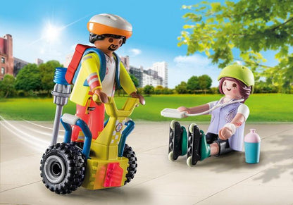 Playmobil City Life 71257 Rescue With Balance Racer Starter Pack