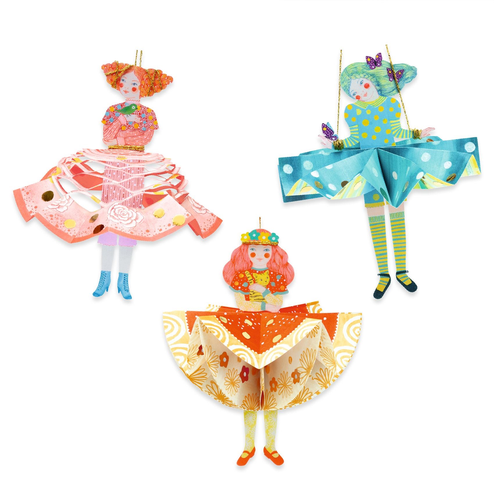 Djeco Paper Creations Paper Dresses