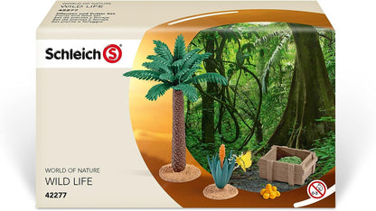 Schleich Wild Life Plants and Feed Set.