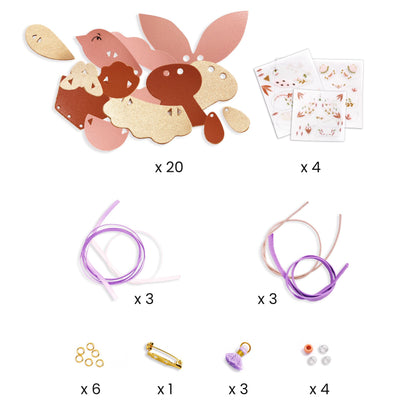 Djeco DIY Jewellery Set To Create Miss Rosefinch Create