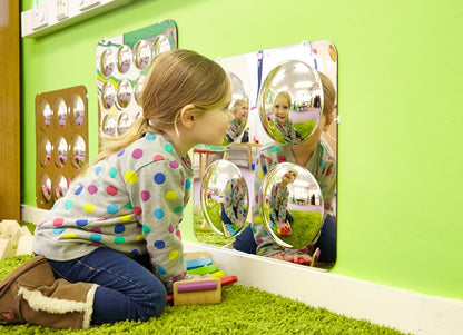 TickiT Acrylic Mirror 4 Convex 490Mm