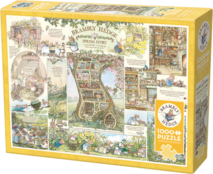 Cobble Hill Puzzles 1000 Pieces Brambly Hedge Spring Story