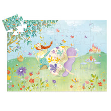 Djeco The Princess Of Spring Silhouette Puzzle