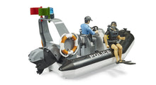 Bruder Bworld Police Boat With 2 Figures & Accessories
