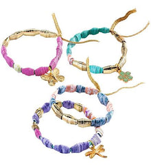 Djeco DIY Paper Beads And Bracelets Stylish And Golden