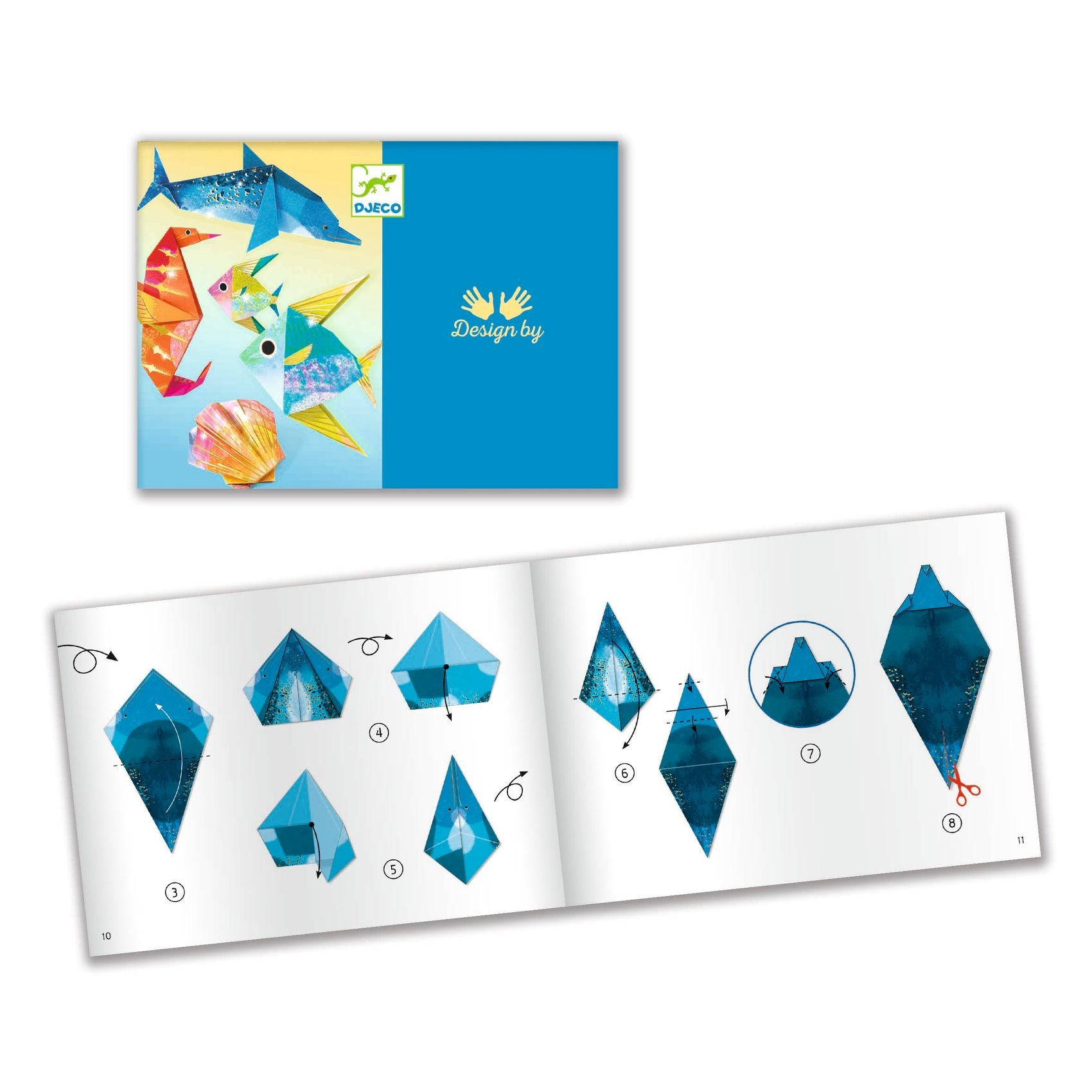 Djeco Origami Kit Sea Creatures