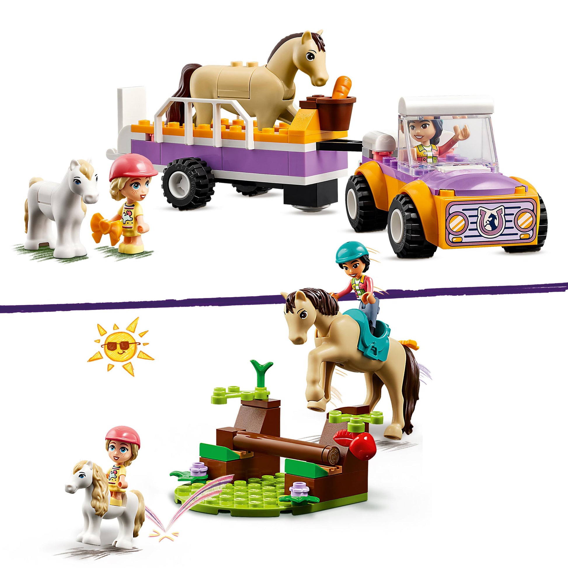 Lego Friends 42634 Horse and Pony Trailer